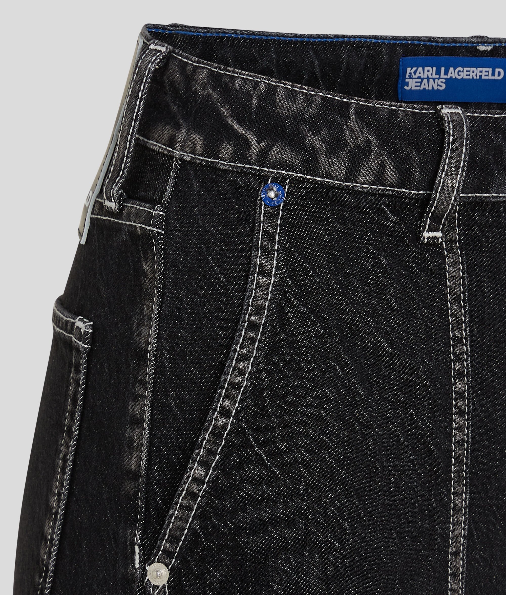 (image for) Perfect KLJ HIGH-RISE STRAIGHT UTILITY JEANS